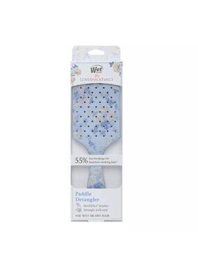 LoveShackFancy x Wet Paddle Detangler Hair Brush - Everblooming Rosettes